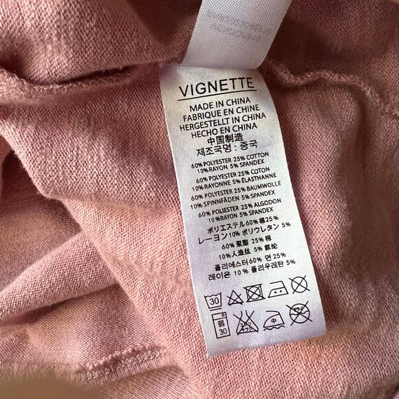 Vignette Girl's Pink High-Low Dress - 10 - Picture 2 of 4